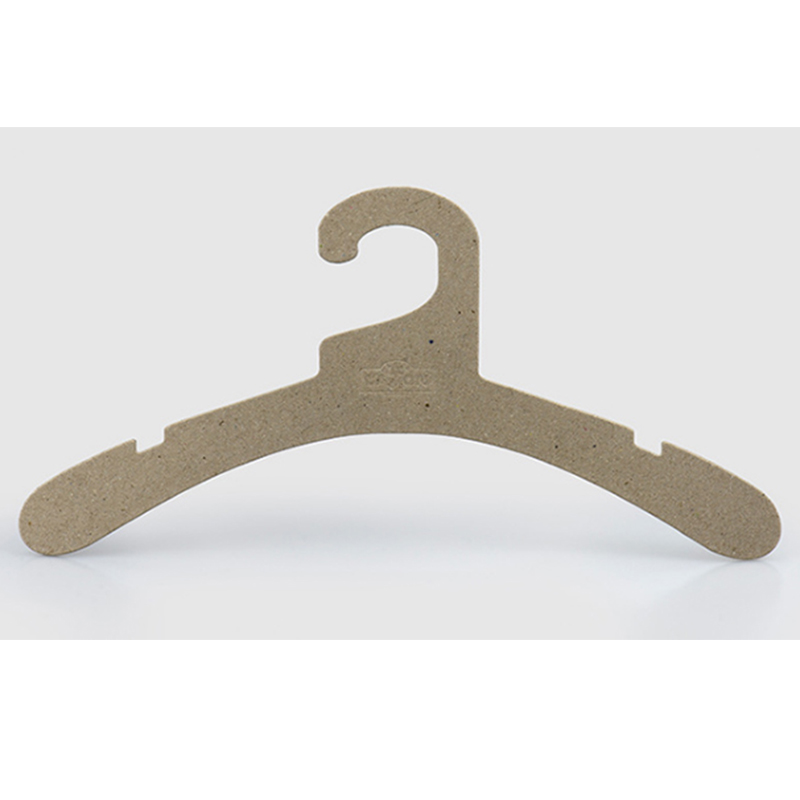 Brand New Custom Clothes Printing Recycled Kraft Paper Cardboard Hanger for Packaging