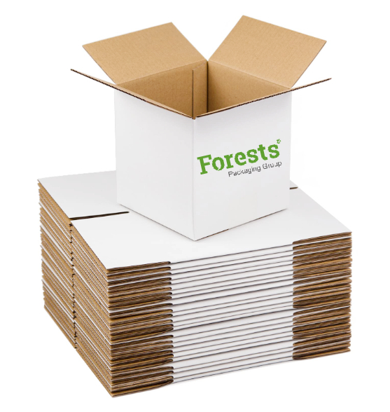 China Top Manufacturer Corrugated Hard Cardboard White Shipping Boxes