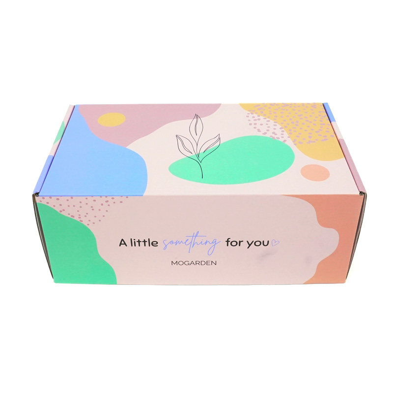 Custom printed CMYK full color packaging gift boxes