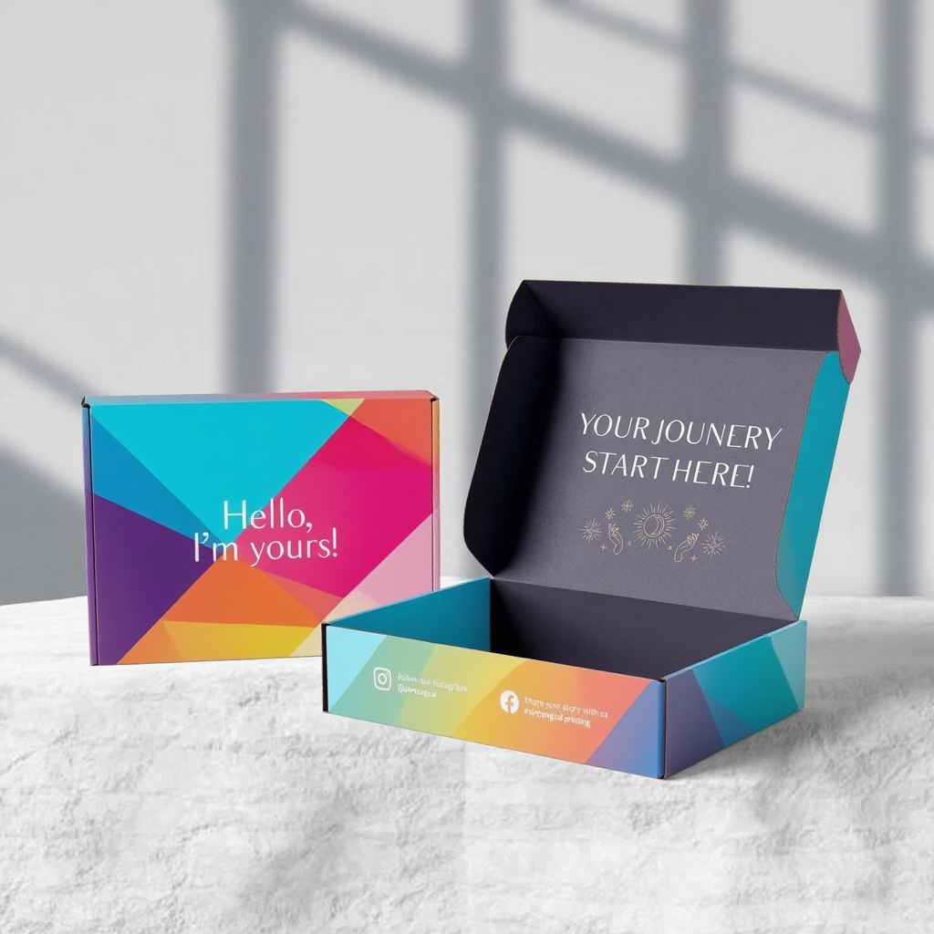 Scarf packaging box