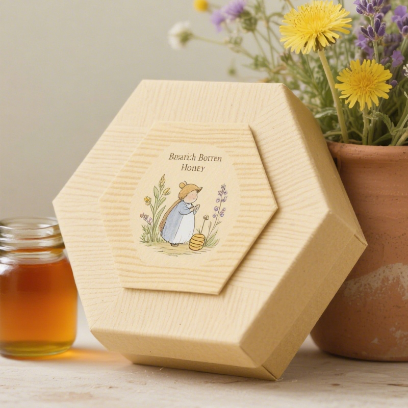 Custom Honey Packaging Box Manufacturer Cardboard Gift Box Supplier for Honey Jars & Food Products