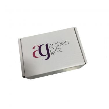E Flute Die Cut Packing Gift Box With Custom Logo