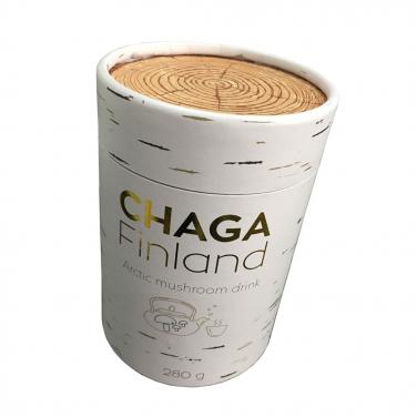Cardboard Paper Tube for tea with gold foil stamping logo