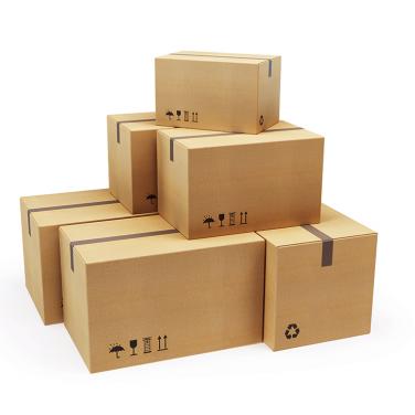 Custom Brown Kraft Corrugated Shipping Boxes