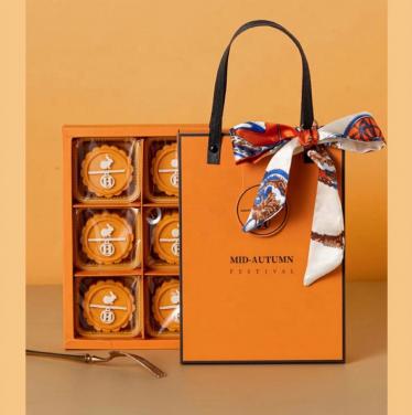 Custom Luxury Mid-autumn Festival Mooncake Packaging