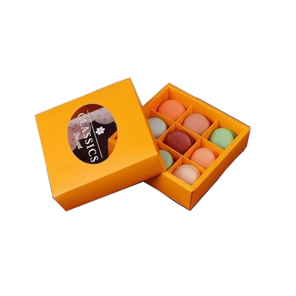 Caja color marfil para galletas, de gran venta