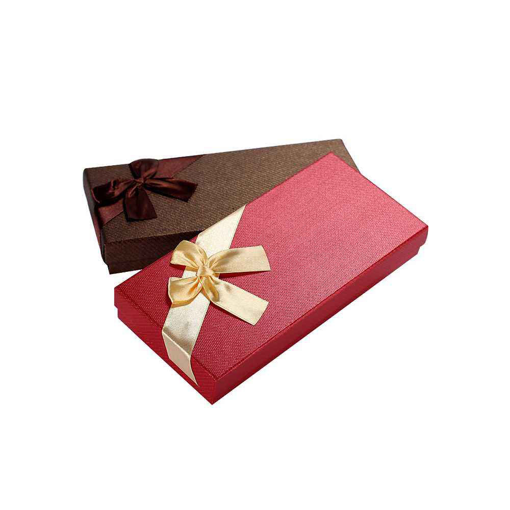 Caja roja para chocolates