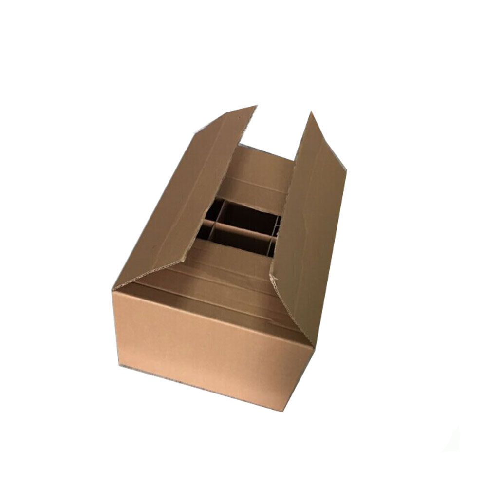 Caja   de    cartón corrugado para vino