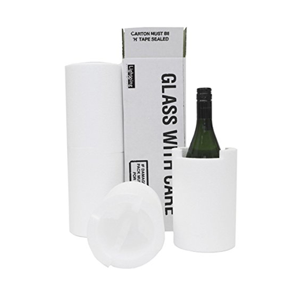 Paquete Individual de Embalaje para Vino de Papel Kraft