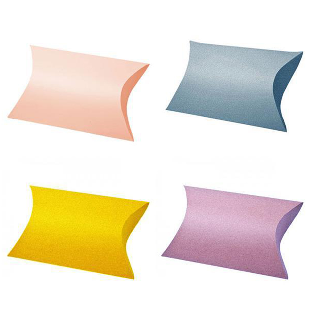 Caja  personalizada de colorida almohada