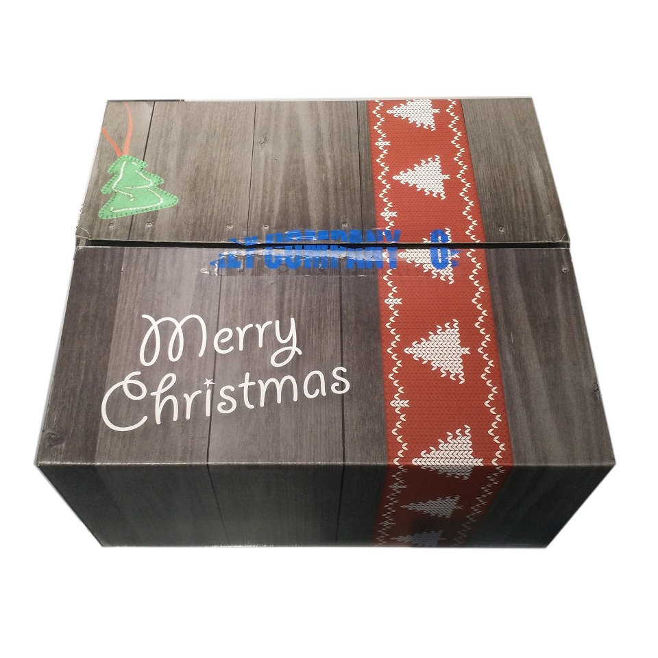 Customized Corrugated Christmas Gift Shipping Box