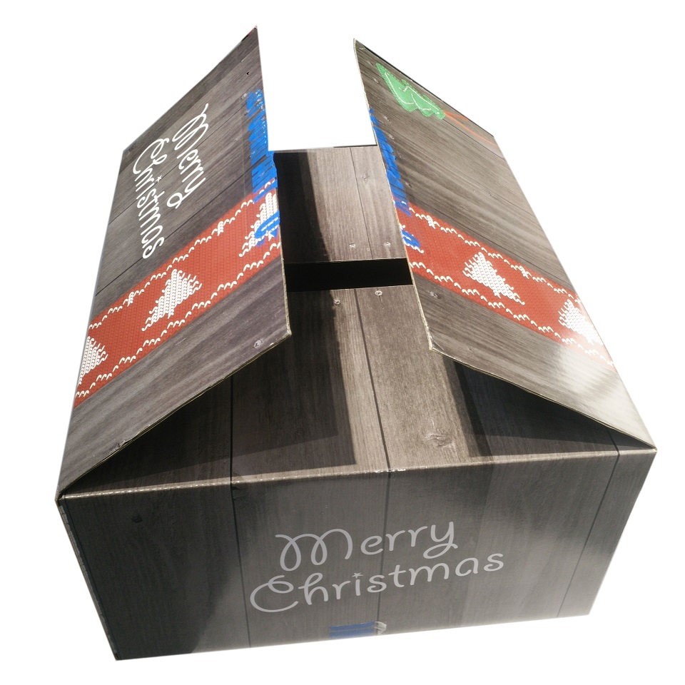 Customized Corrugated Christmas Gift Shipping Box