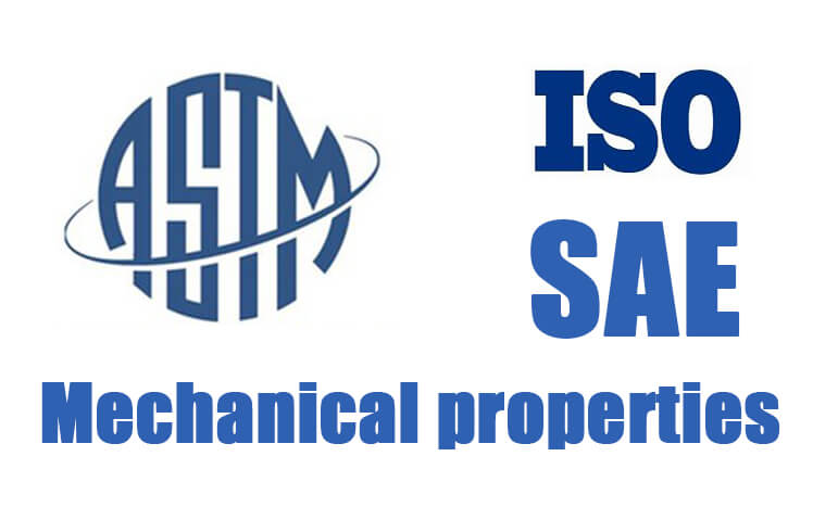 ASTM DIN ISO Las propiedades mecánicas