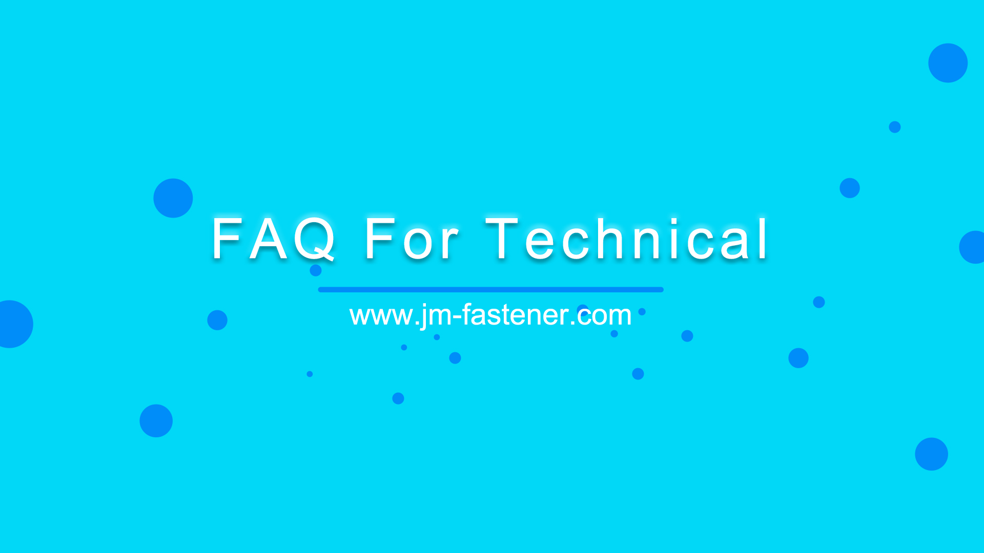 FAQ For Technical