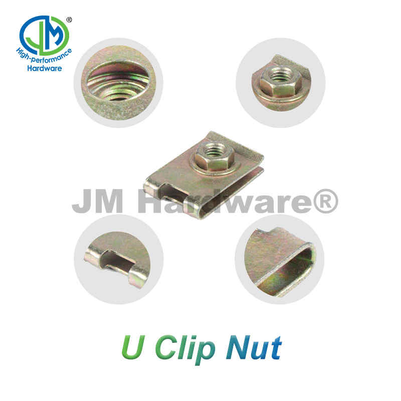 JM Hardware® Extruded U Nut/Metal U-Type Clip