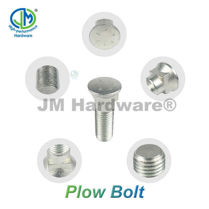 JM Hardware® Plow Bolt for Heavy Equipment in Farm