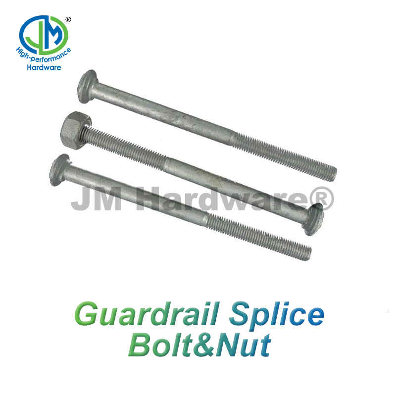 JM Hardware® Guardrail Splice Bolt&Nuts/ Guardrail Clamp Attachment Bolt