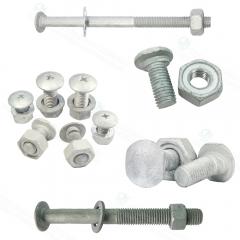 JM Hardware® Guardrail Splice Bolt&Nuts/ Guardrail Clamp Attachment Bolt