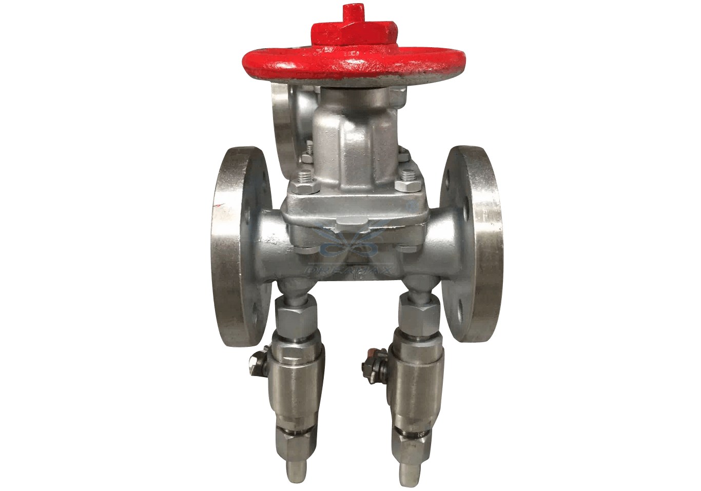 Stainless steel Weir type diaphragm valve with air vent