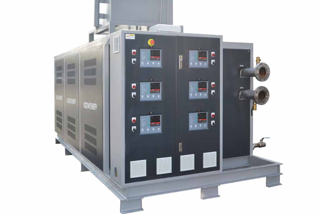 Oil temperature control unit: temperature range ：45℃~260℃
