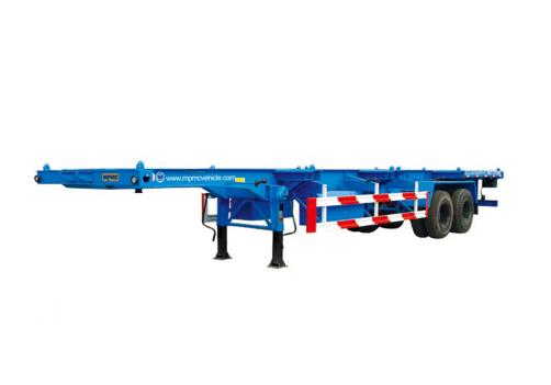 2-Axles 40 Feet Container Chassis Semi Trailer