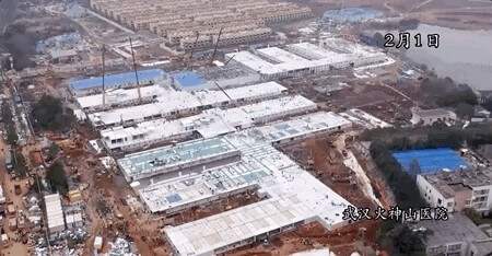 China Speed--Hospital made within 10 days & 10 nights in Wuhan