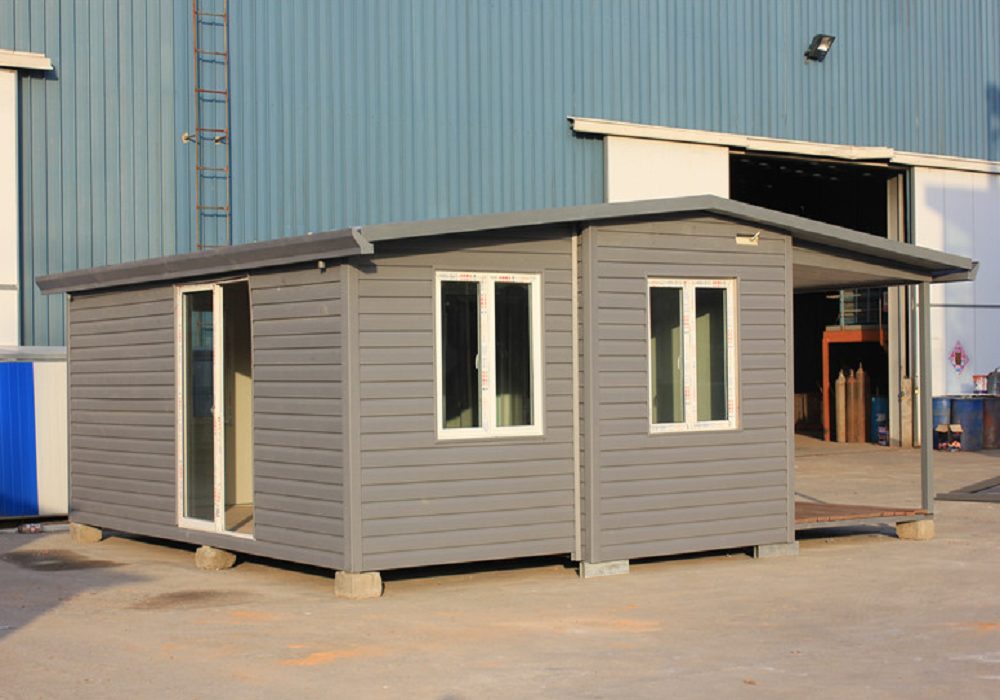 France Expandable Cabin with Interior Decoration, Roof & Balcony