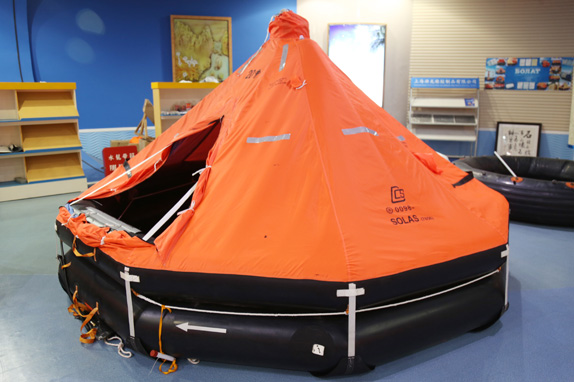 KHD type davit-launched inflatable liferafts
