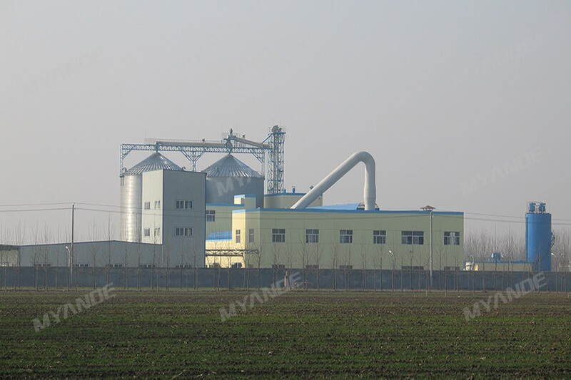 الإنتاج السنوي 120،000 طن خط معالجة نشا الذرة