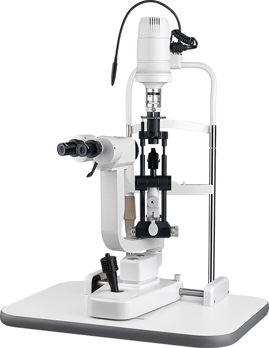 BL-66A Microscopio de lámpara de hendidura (2 aumentos con inclinación de hendidura)