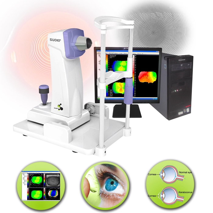 SW-6000 Mapa del topógrafo corneal