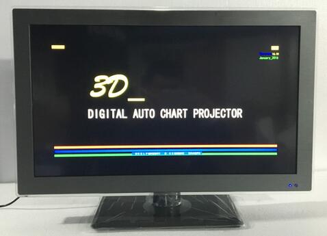 Modelo VC-3D Polarización 3D Gráfico de prueba ocular LCD de 23 pulgadas