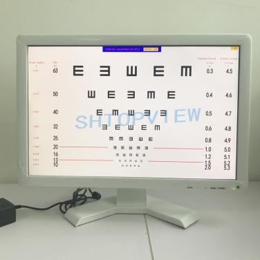 VC-3 LCD de alta calidad Gráfico de panel visual oftálmico del precio más bajo de 19 pulgadas