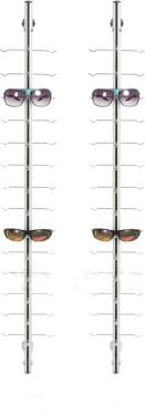 NOC-A-9PC-75CM Metal Wall-Mount Without Rock Hold 9 Pcs Eyeglasses Display Rack