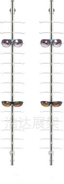 NOC-A-16C-12CM Top Sale Without Lock Hold 16 PCS Sunglasses Display Stand