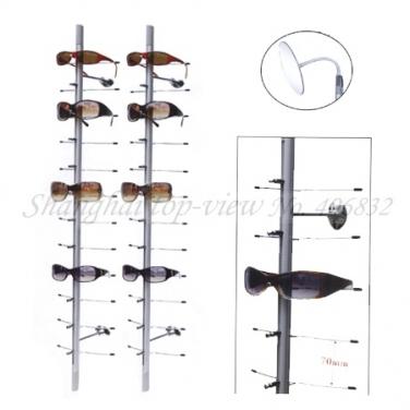 NOC-C-12PC-90CM China Cheapest Without Lock Aluminum Alloy Sunglasses Display Stand