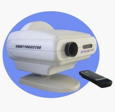 CP-400 prueba de ojo máquina de proyector de carta de visión