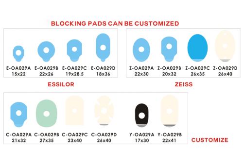 Blocking pads