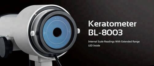 BL-8003 Corneal Measuring Keratometer With LED Lamp