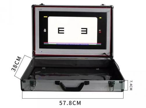 China 21.5 inch portable optical optometry equipment LCD eye chart VC-12