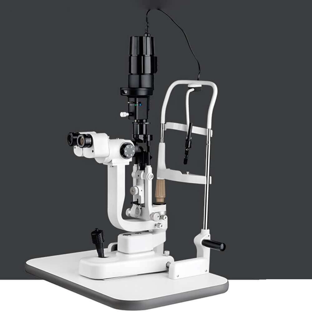 BL-88D-2 Microscopio de lámpara de hendidura con cámara digital y software (incluye mesa e imac)