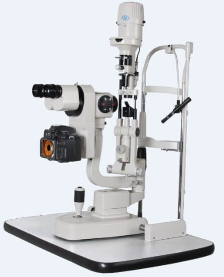 SLM-3ER 5 aumentos con cámara digital y software lampara de hendidura