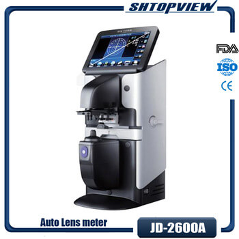 Medidor de lente automático JD-2600A de 7 pulgadas