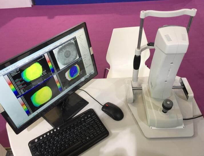 SW-6000 Mapa del topógrafo corneal