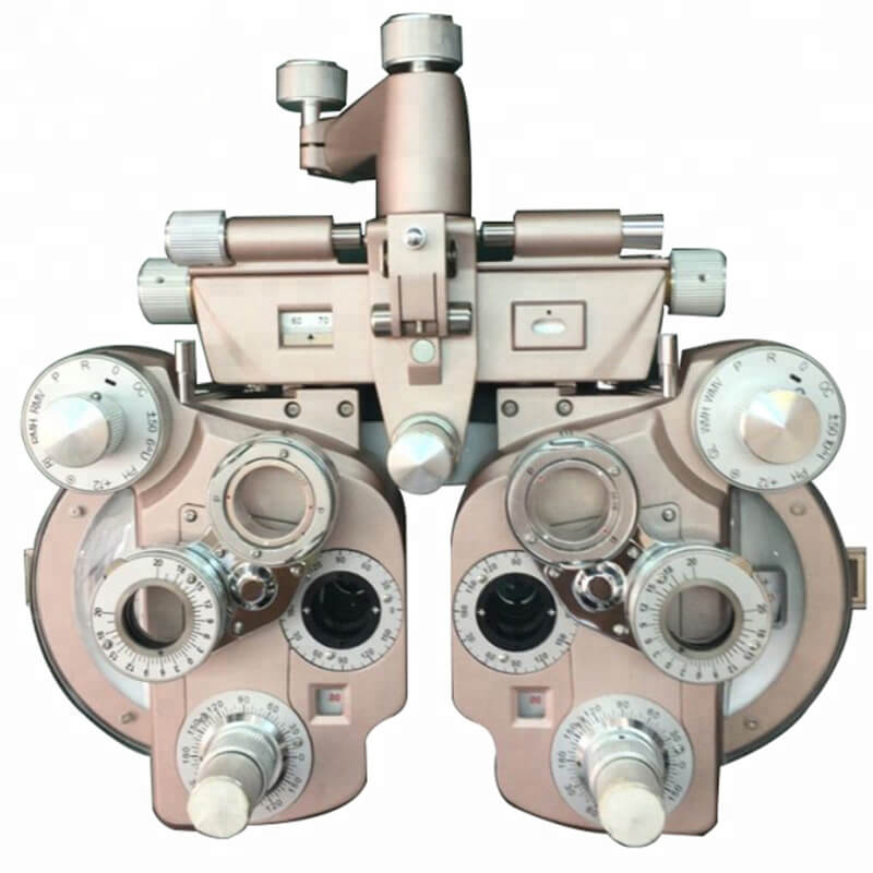 ML-500 Instrumentos oftálmicos Refractor manual Probador visual Foróptero