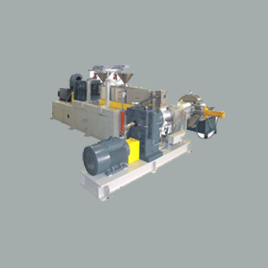 SDJ Two-Stage(Twin/Single screw) Extruder Unit (two-time pelletizing)