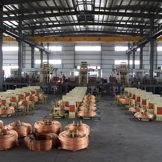 Upward Continuous Casting System for Oxygen-free Copper Materials