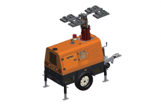 9m High Metal Halide Hydraulic Lighting Tower 4000w (Lhs)