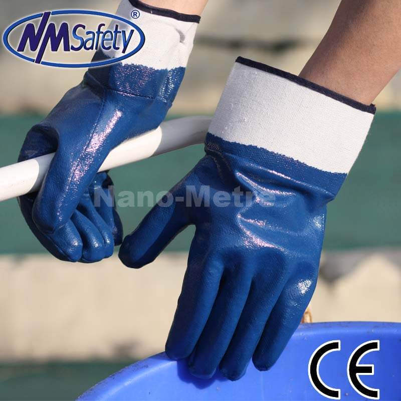 Heavy Duty Waterproof and Oilproof Work Glove - NBR4530-B