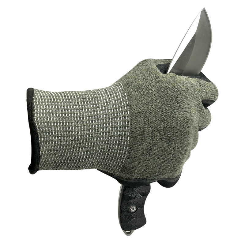 13 Gauge Strgst-Cut™ Tech Shell Plam Coated Sandy Nitrile A9 Cut Resistant Glove - KV1350S-H9